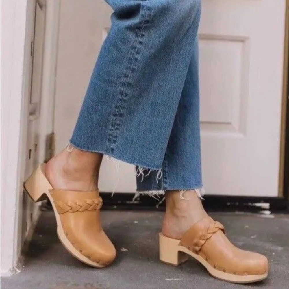 Loeffler Randall Lupa Mid Heel Clog